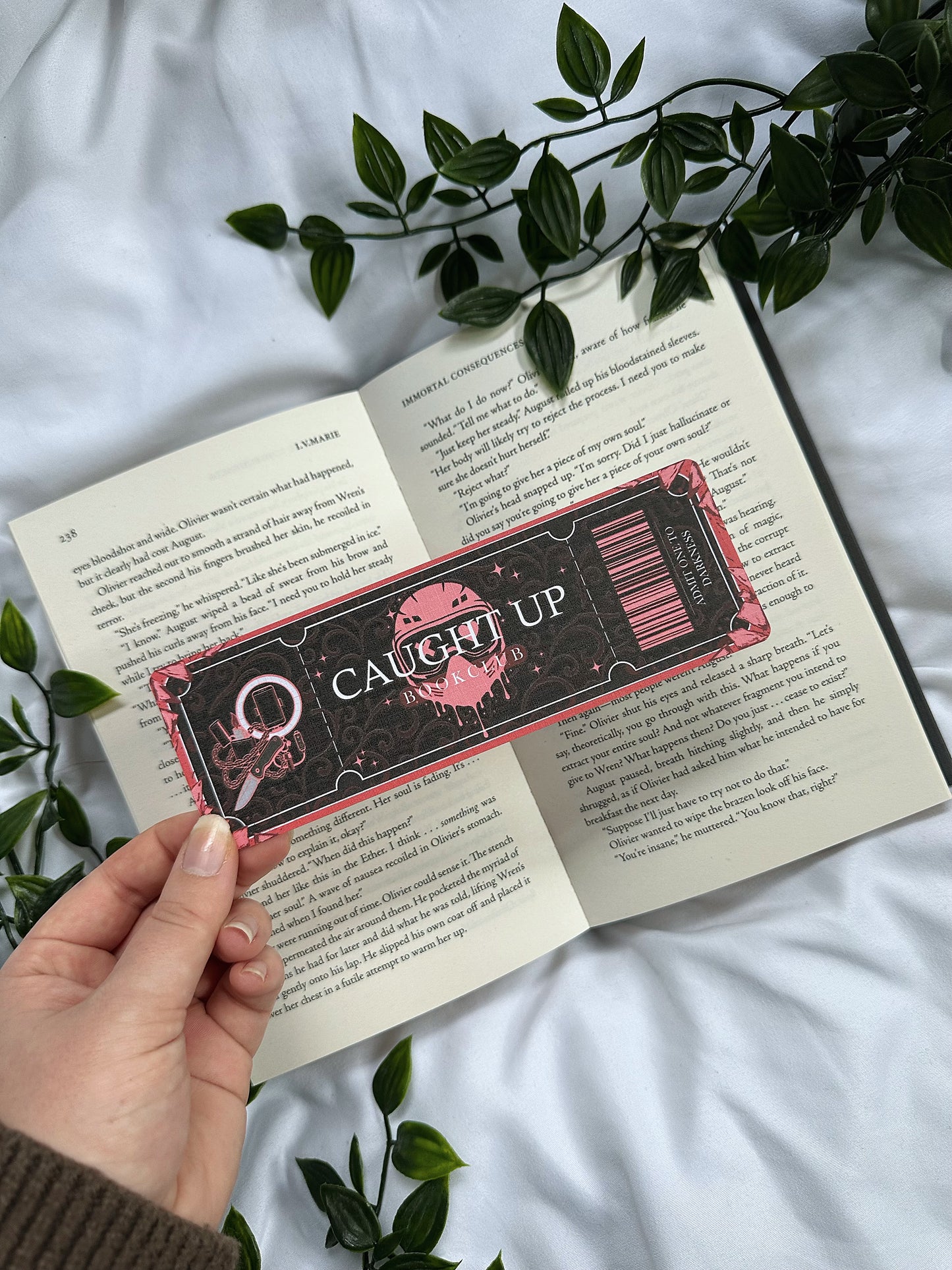 Into the Darkness Inspired Bookmarks