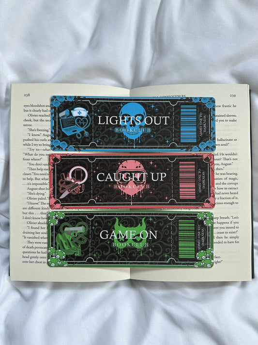 Into the Darkness Inspired Bookmarks