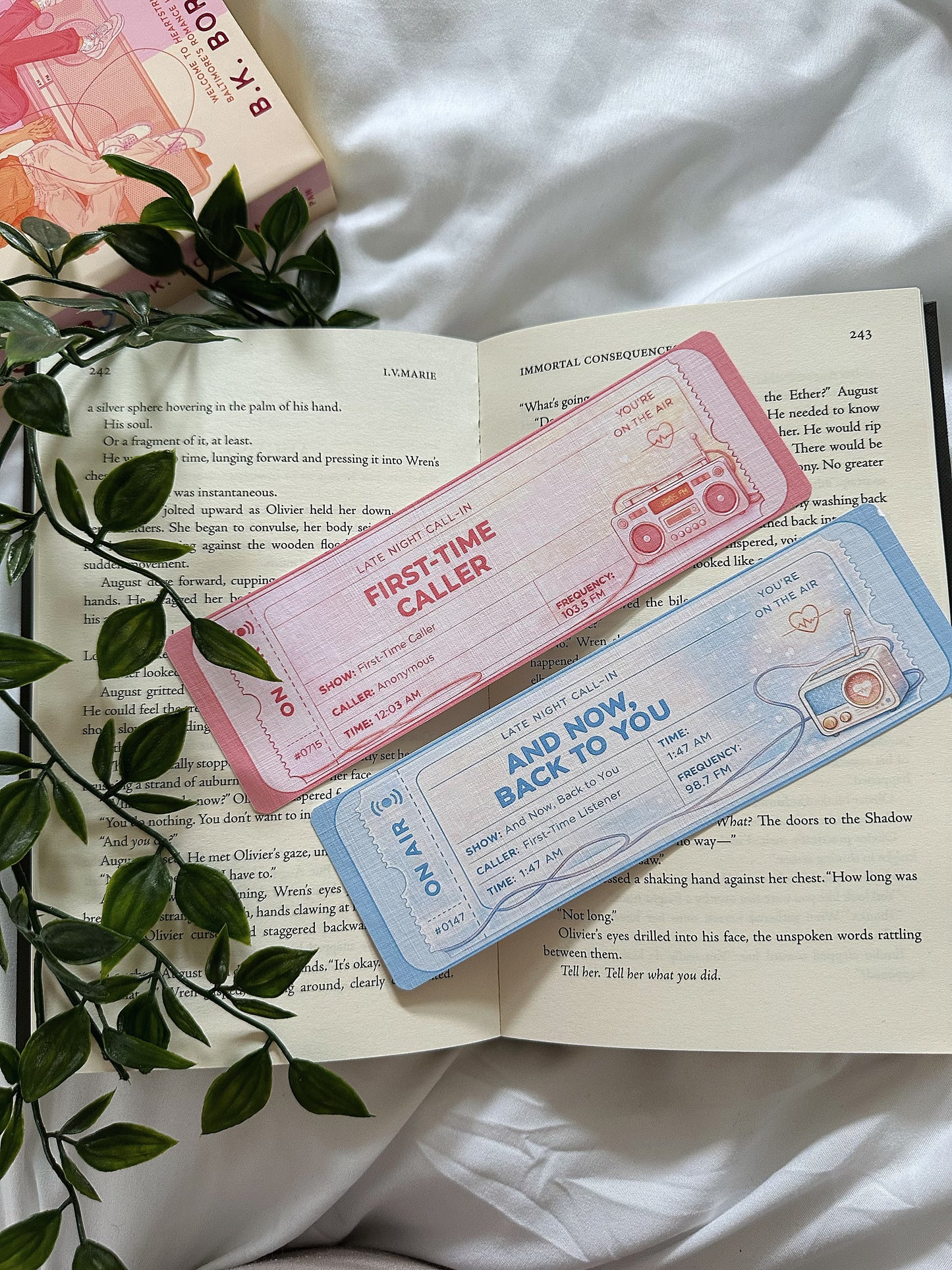First-Time Caller Inspired Bookmark