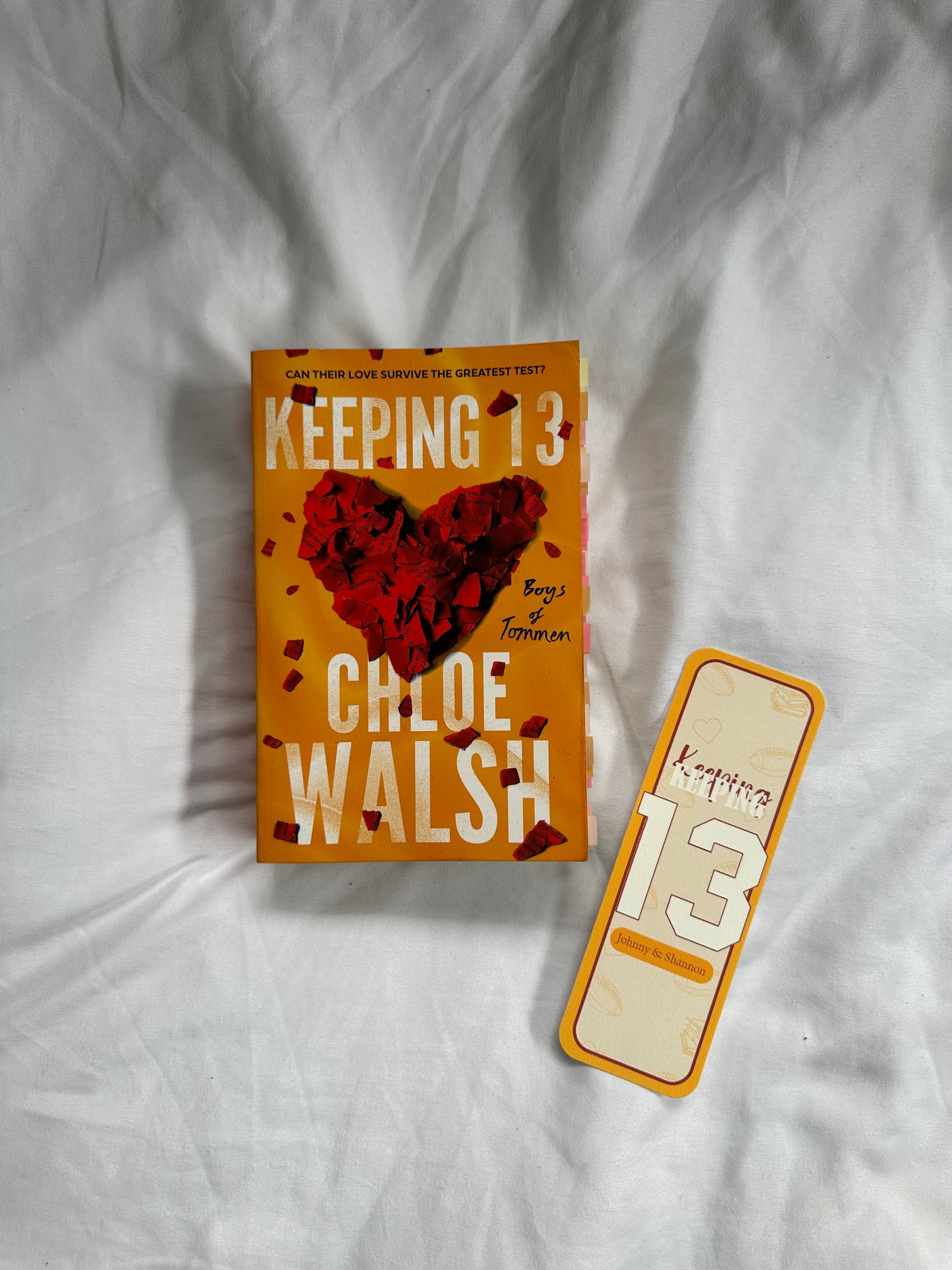 BOYS OF TOMMEN Inspired Bookmarks