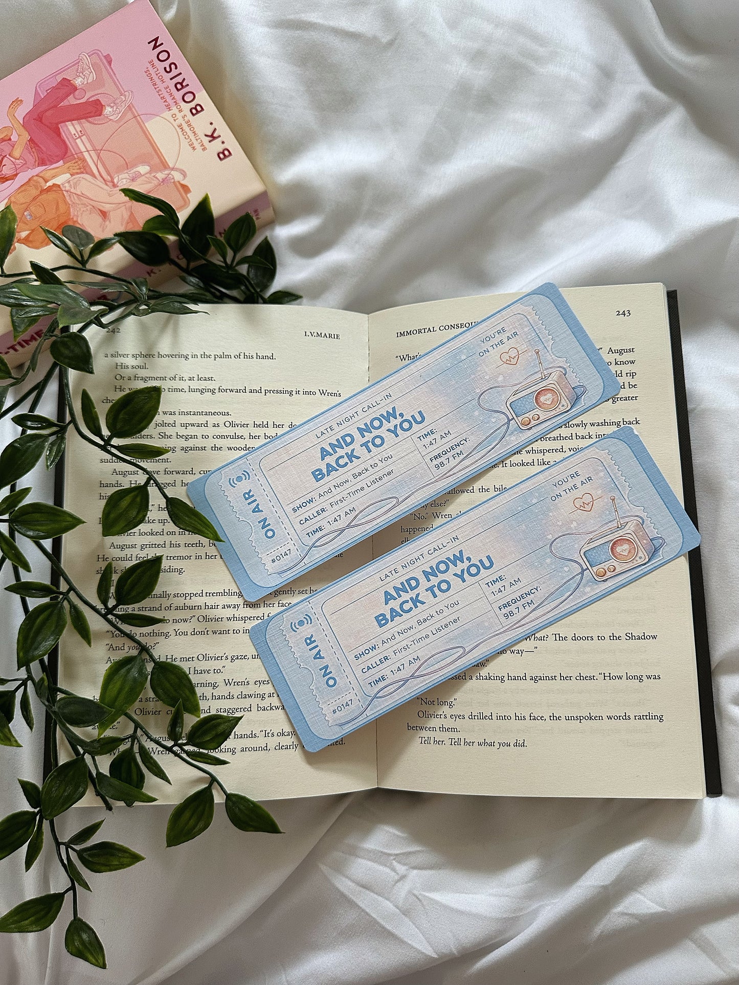 First-Time Caller Inspired Bookmark