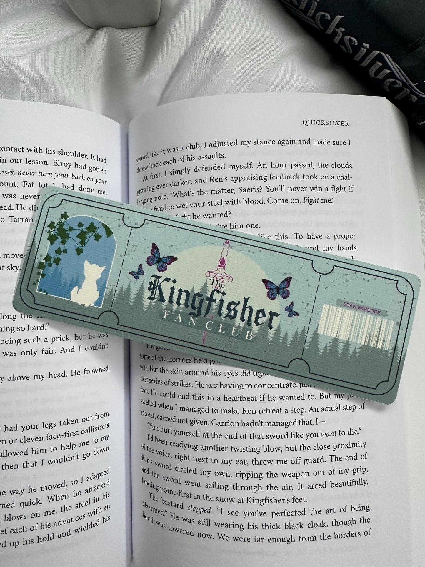 Quicksilver Inspired Fanclub Bookmark