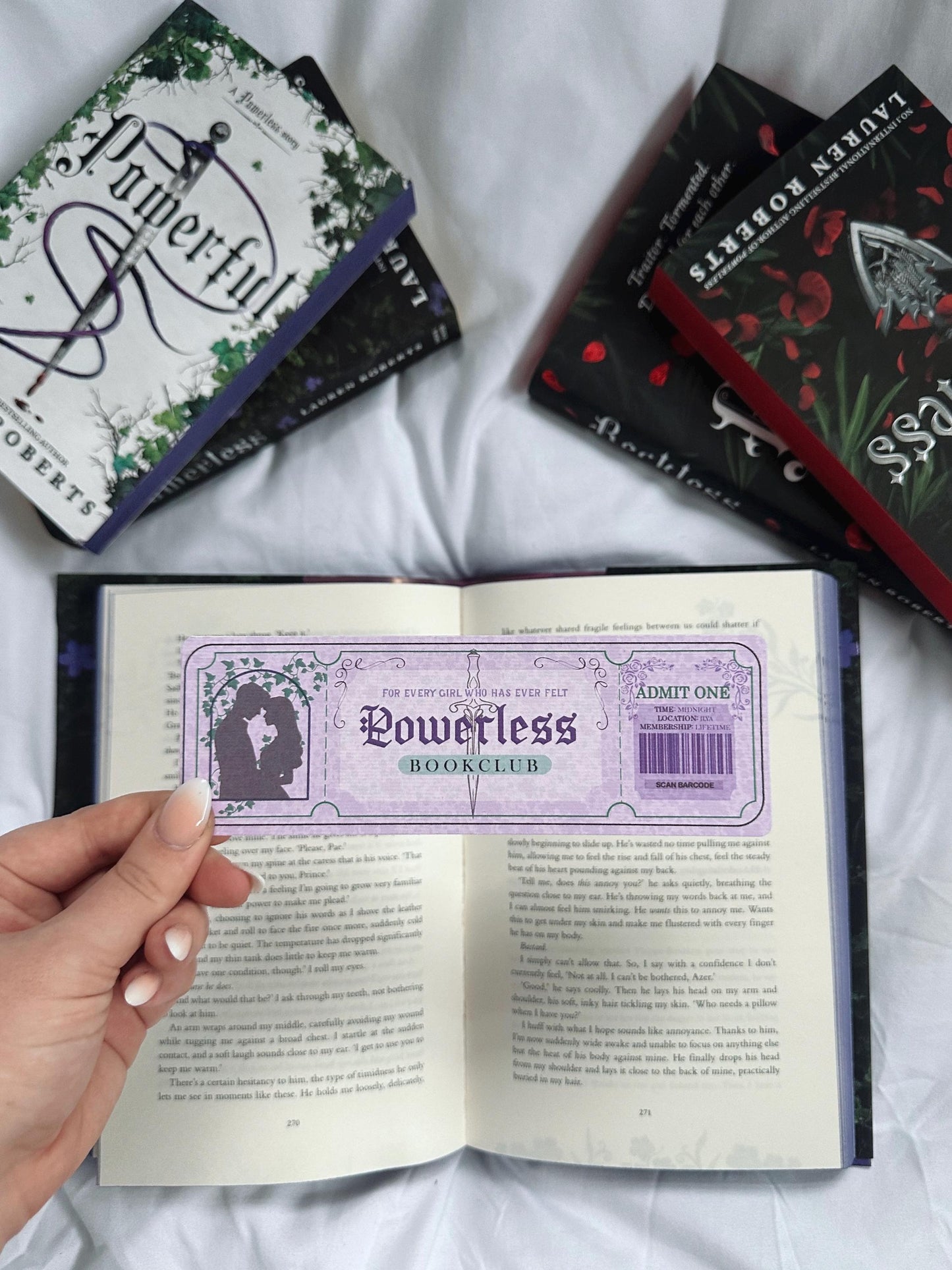 Powerless Inspired Bookmarks