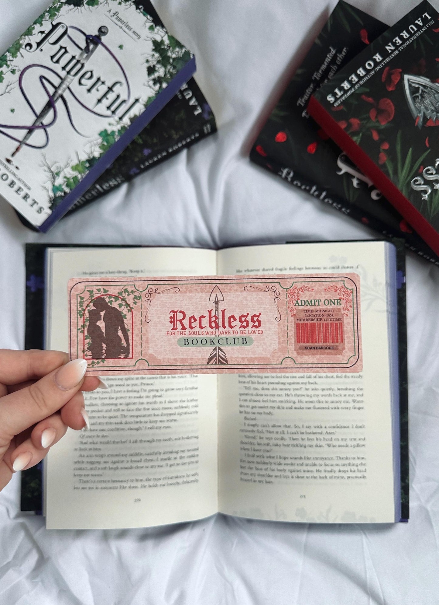 Powerless Inspired Bookmarks