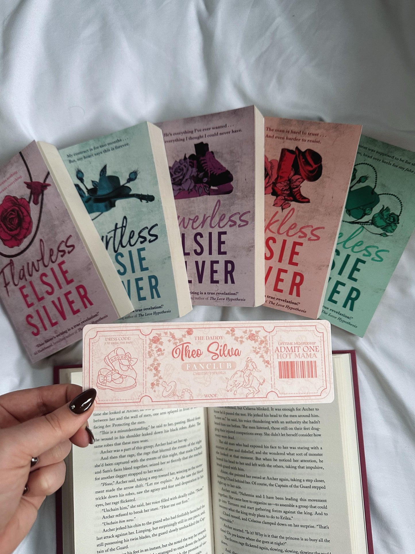 Chestnut Springs Inspired Fanclub Bookmarks