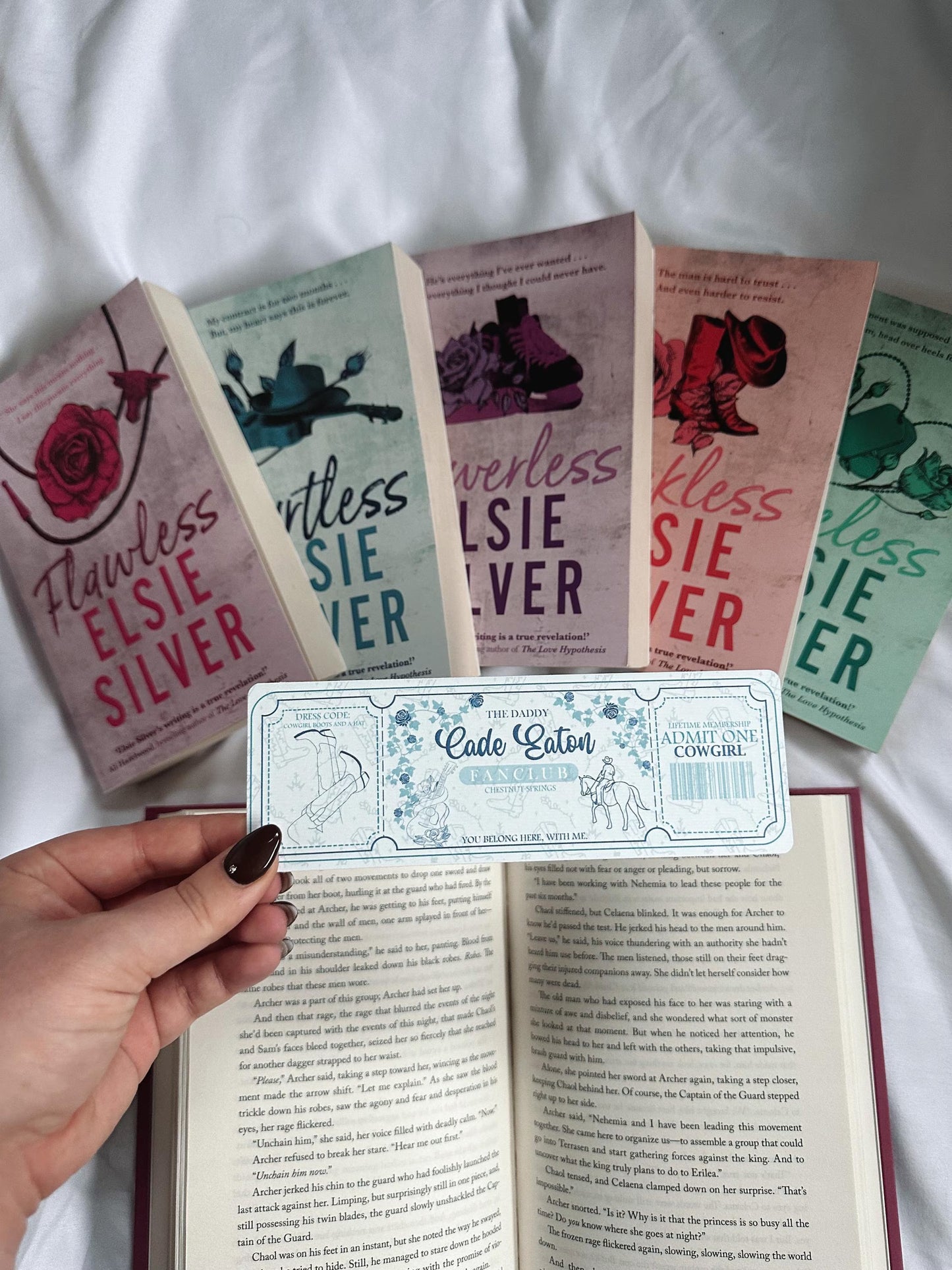 Chestnut Springs Inspired Fanclub Bookmarks