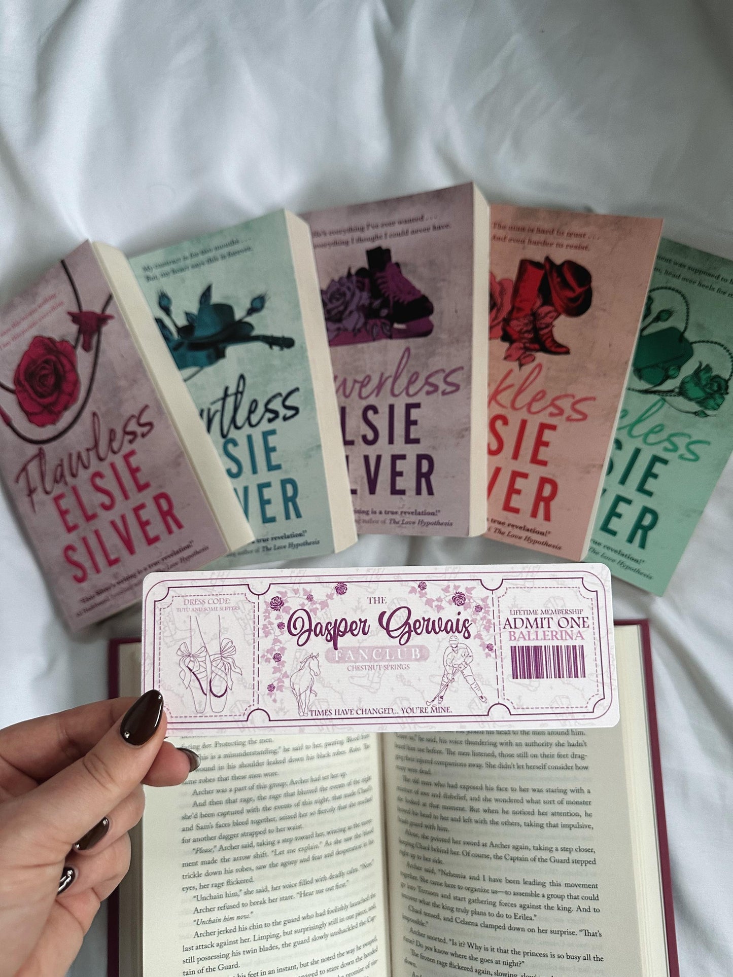 Chestnut Springs Inspired Fanclub Bookmarks