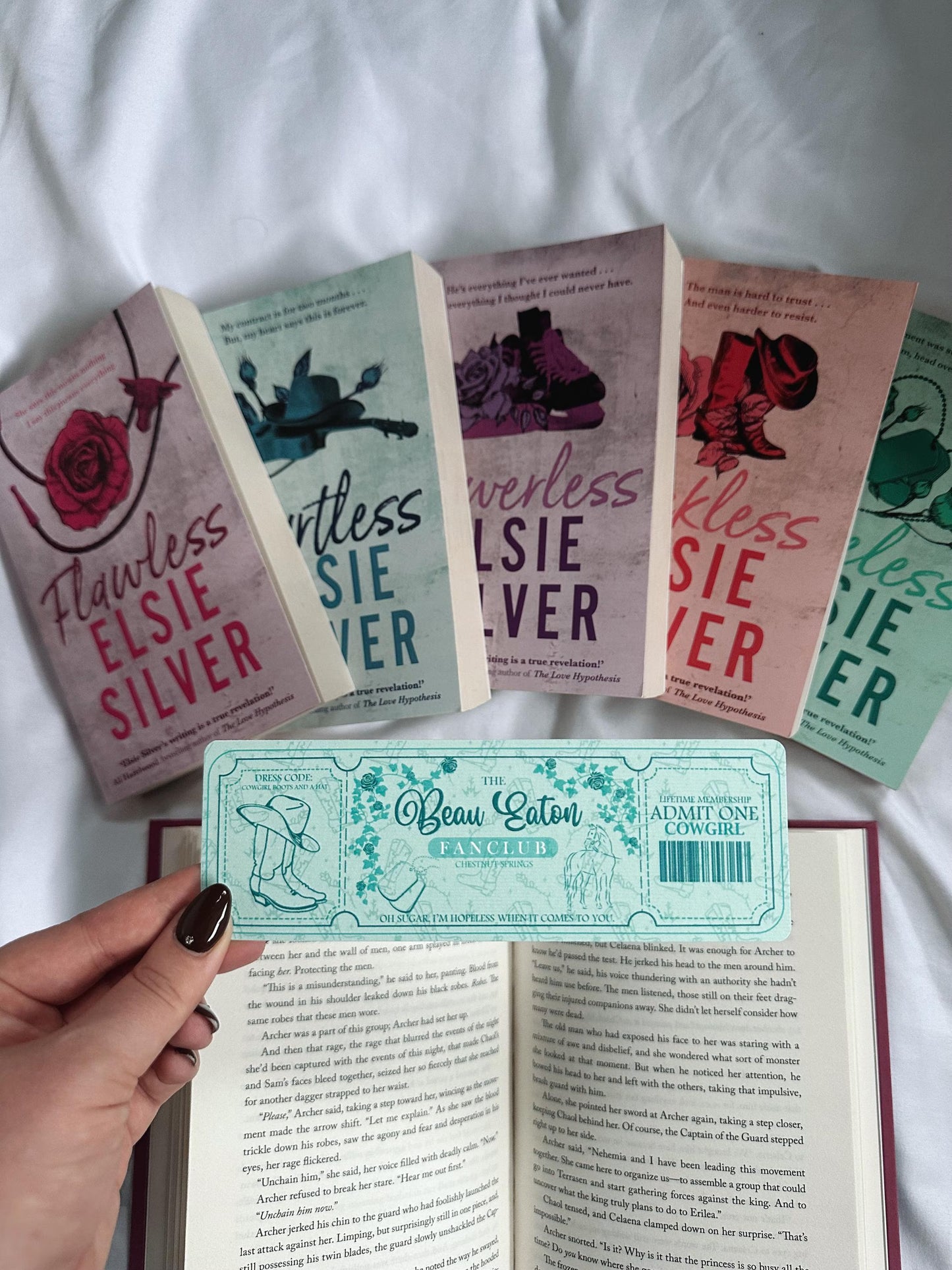 Chestnut Springs Inspired Fanclub Bookmarks