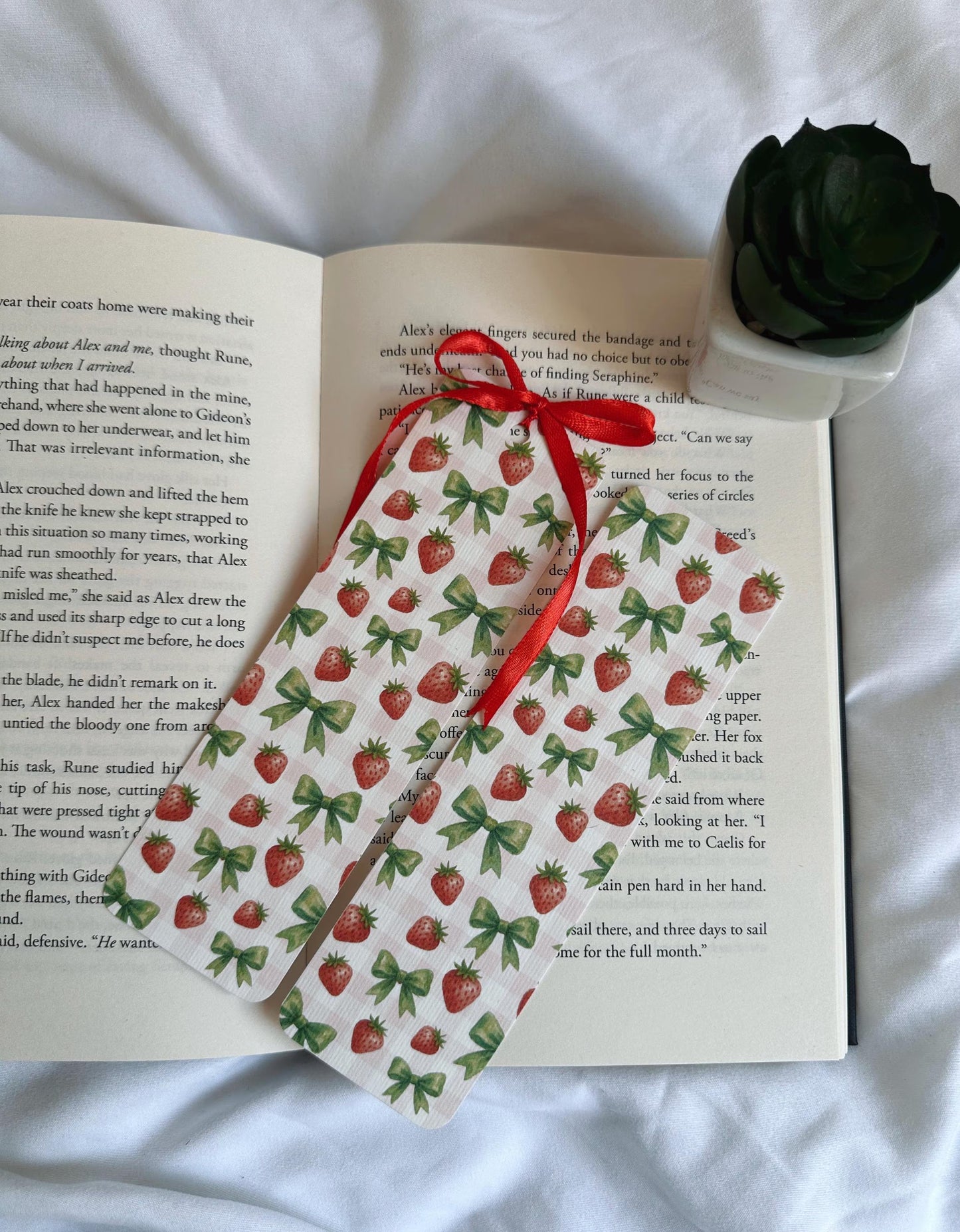 Fruit Picnic Bookmarks