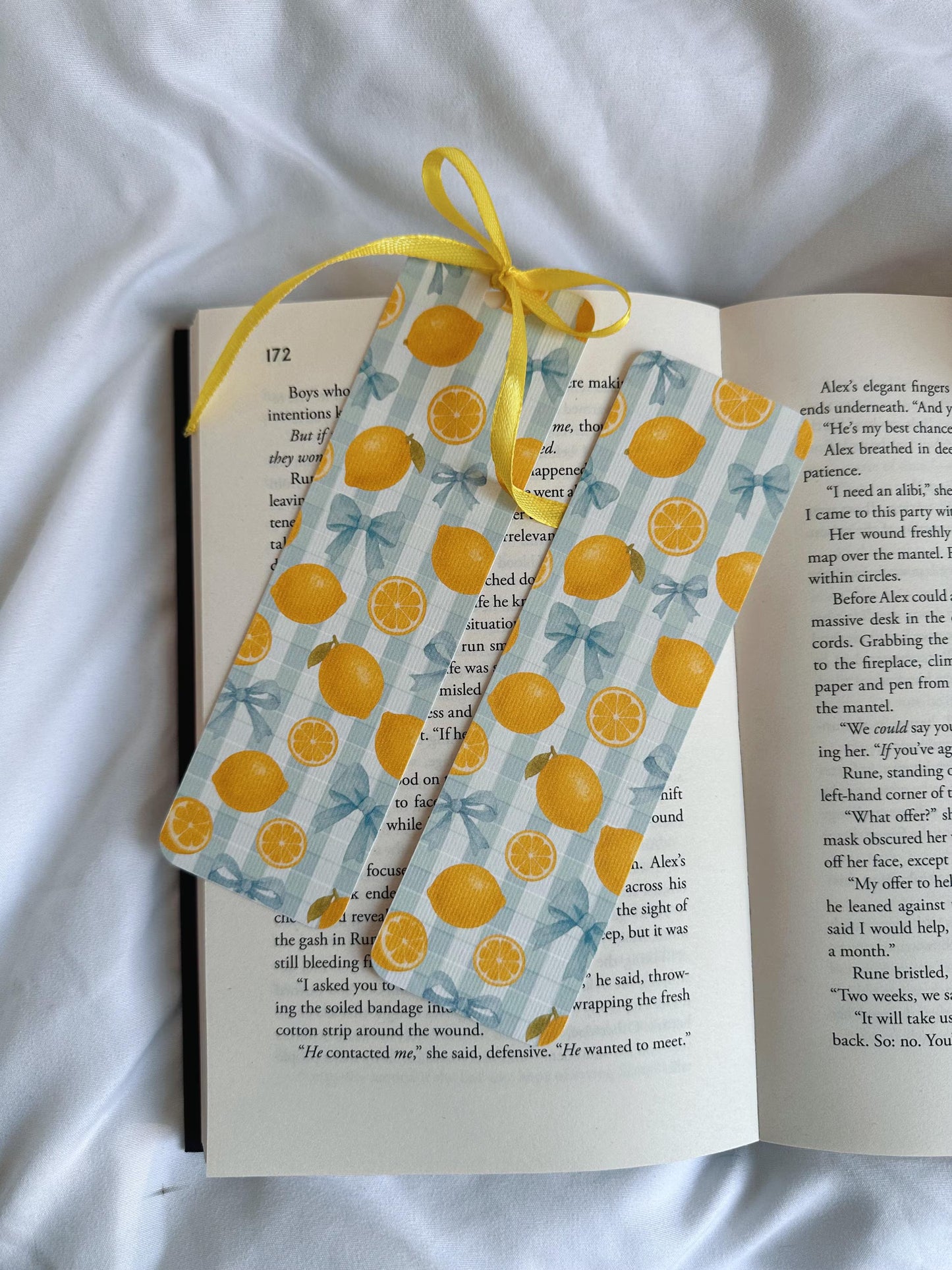 Fruit Picnic Bookmarks