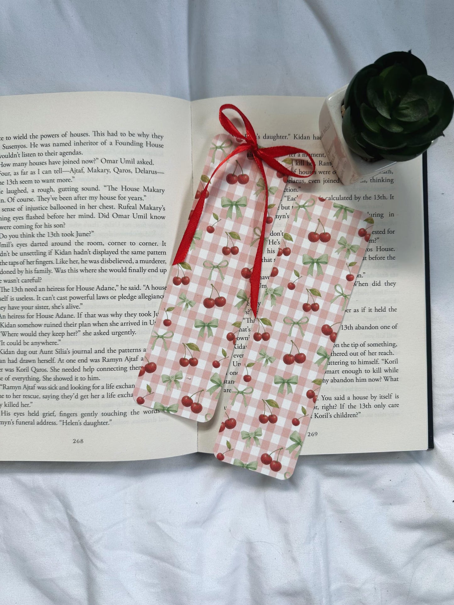 Fruit Picnic Bookmarks