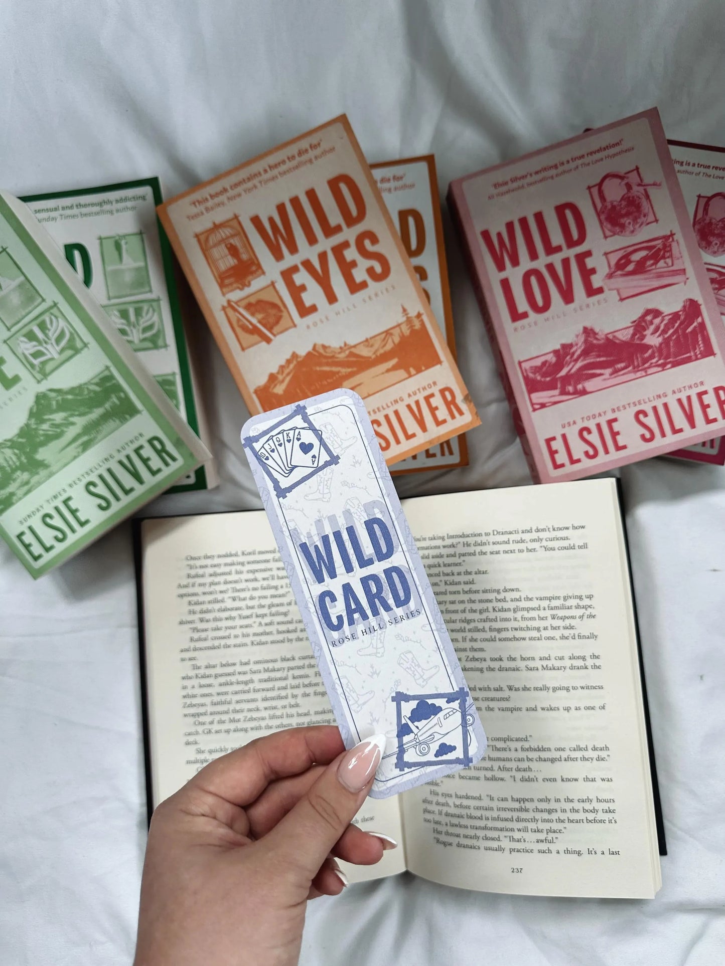 Rose Hill Inspired Bookmarks
