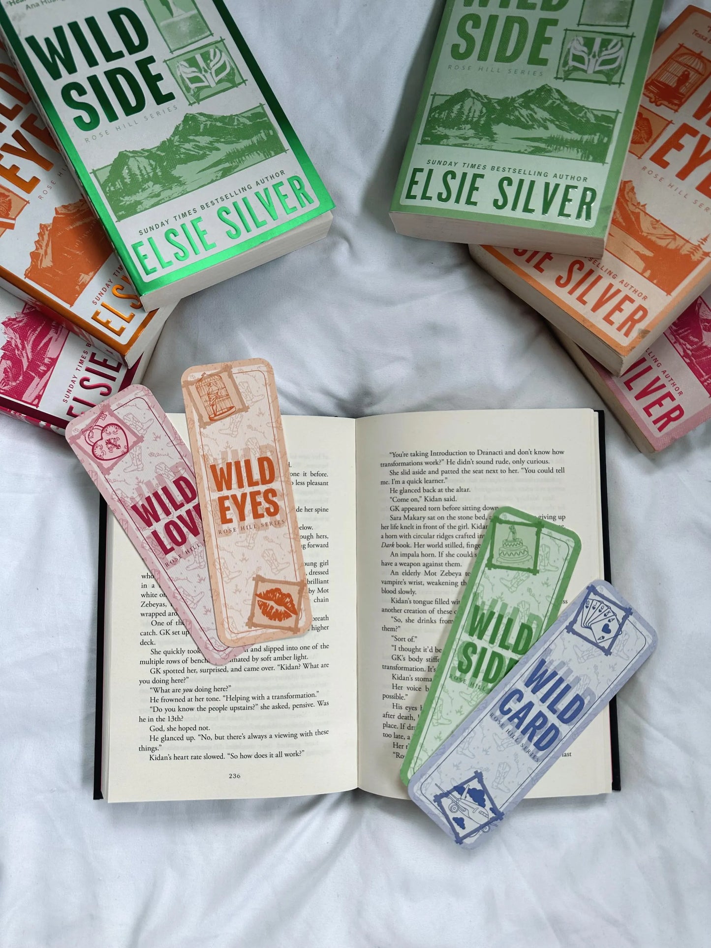 Rose Hill Inspired Bookmarks