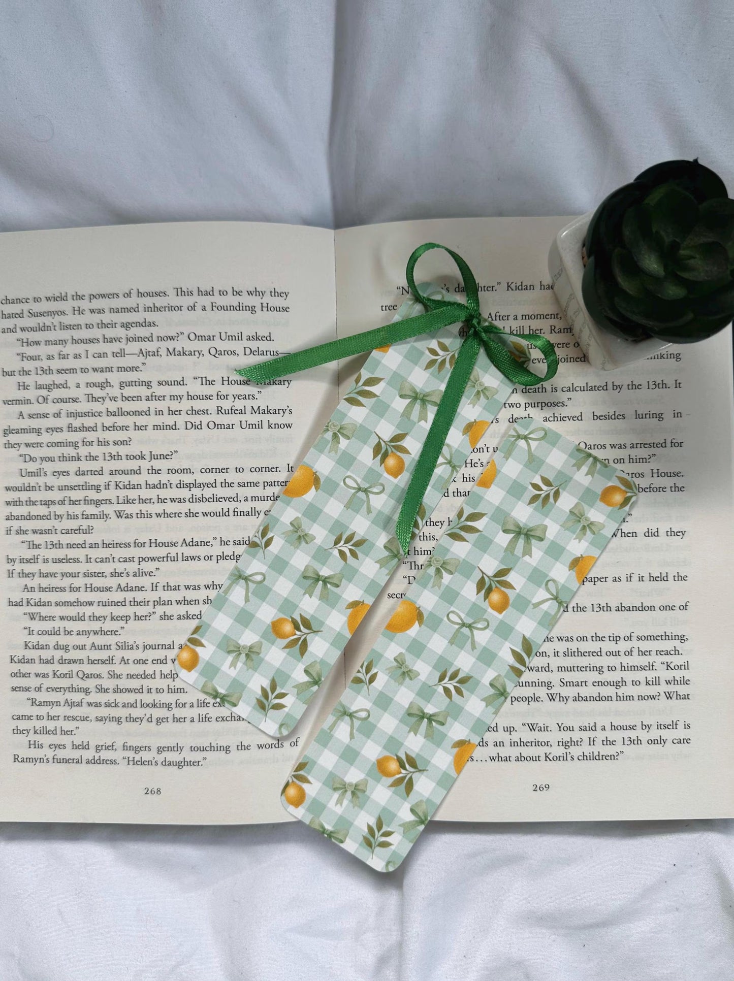 Fruit Picnic Bookmarks